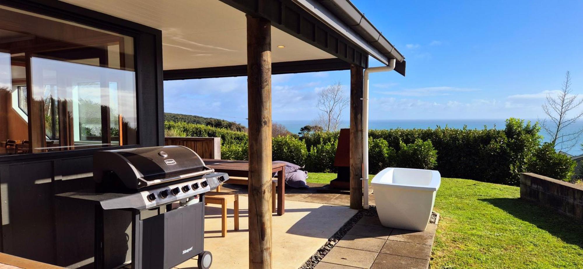 Tawa Whare Holiday Accommodation Raglan Exterior foto