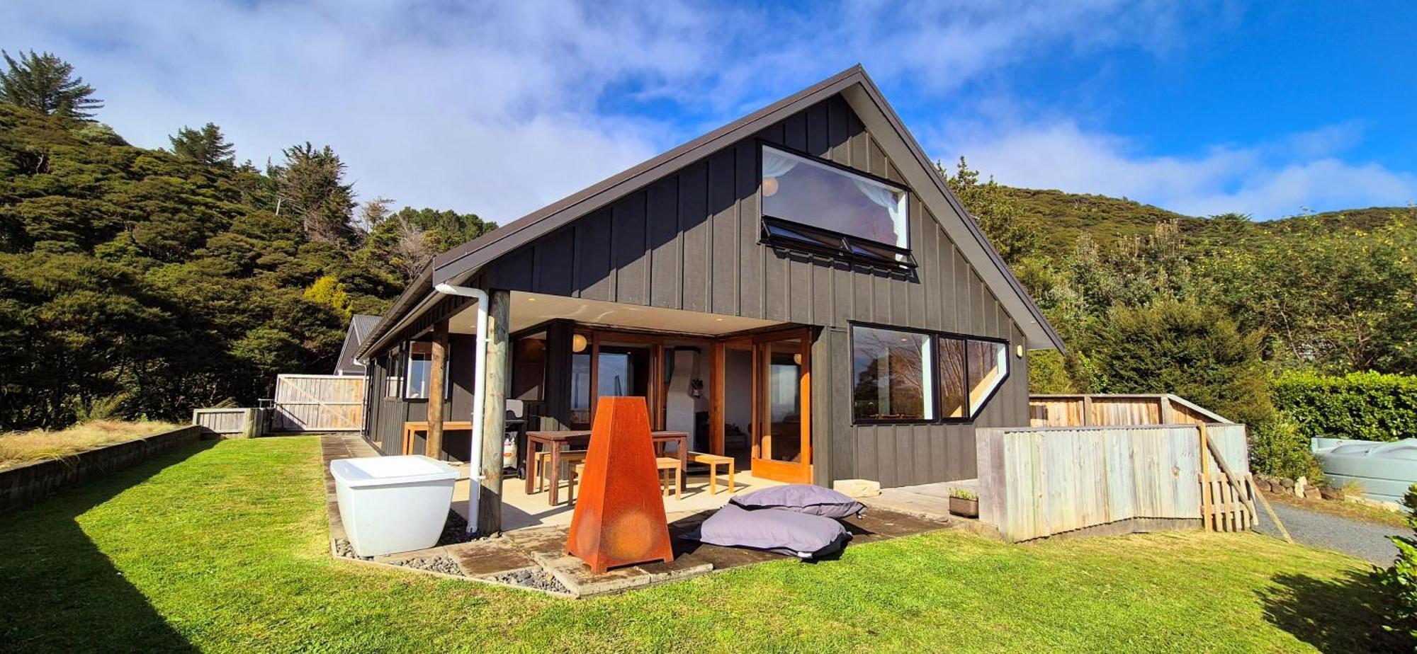 Tawa Whare Holiday Accommodation Raglan Exterior foto